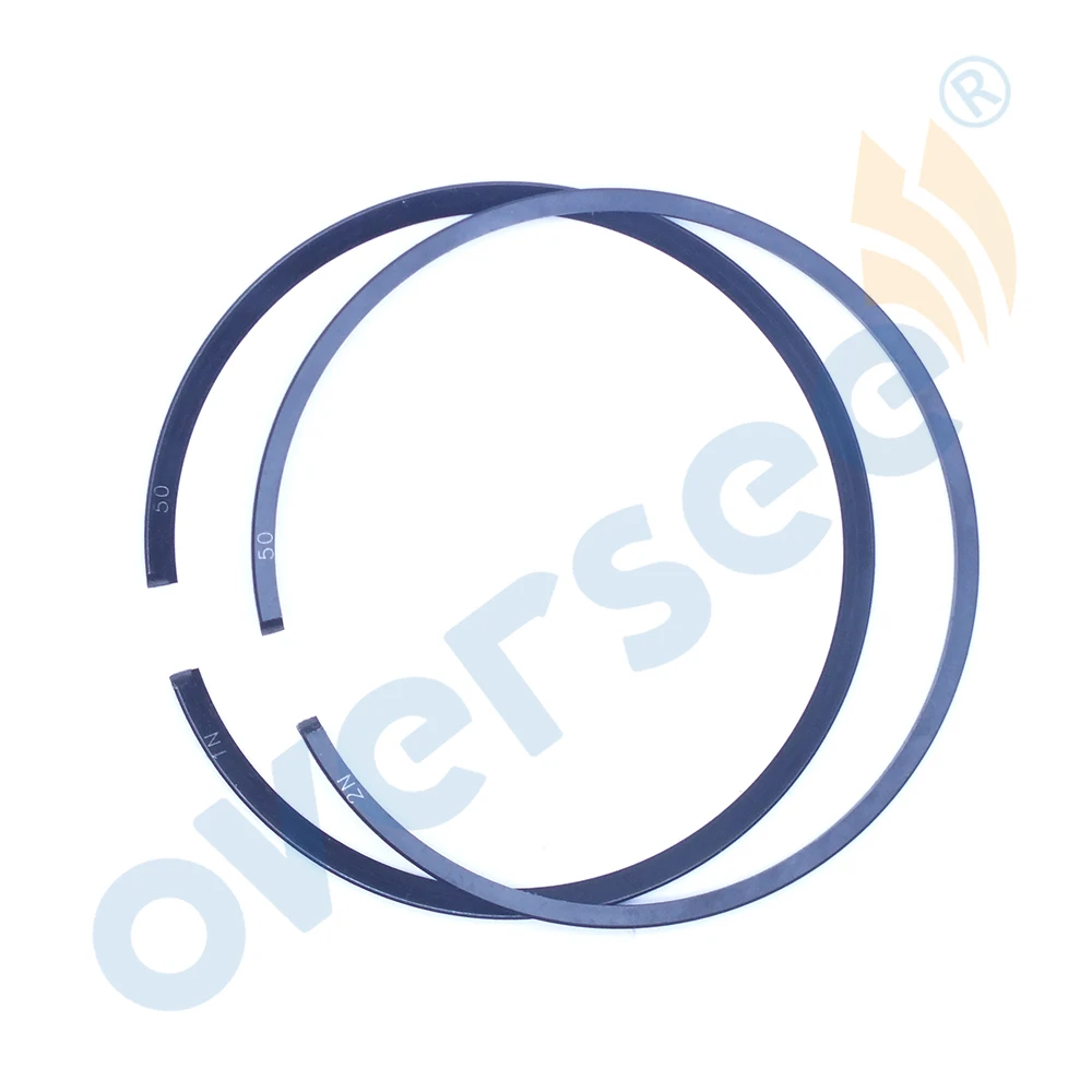 Outboard Parts Repair Kit 436360 Piston Ring Set Oversize 0.020 for OMC JOHNSON EVINRUDE Outboard Motor Parts 9.9HP-15HP 2.395"
