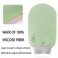 Exfoliating Bath Gloves Body Scrub Gloves SPA Shower Mitt Body Wash Sponge Massager Towel Rub Dead Skin Remover Bathroom Tools 2