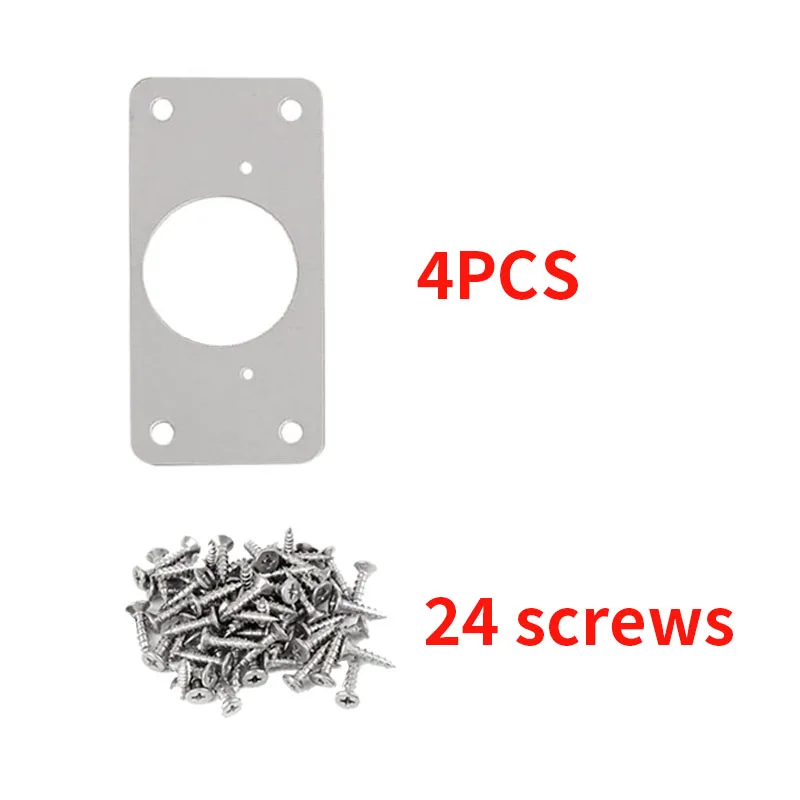 4KA 4pcs 24screws