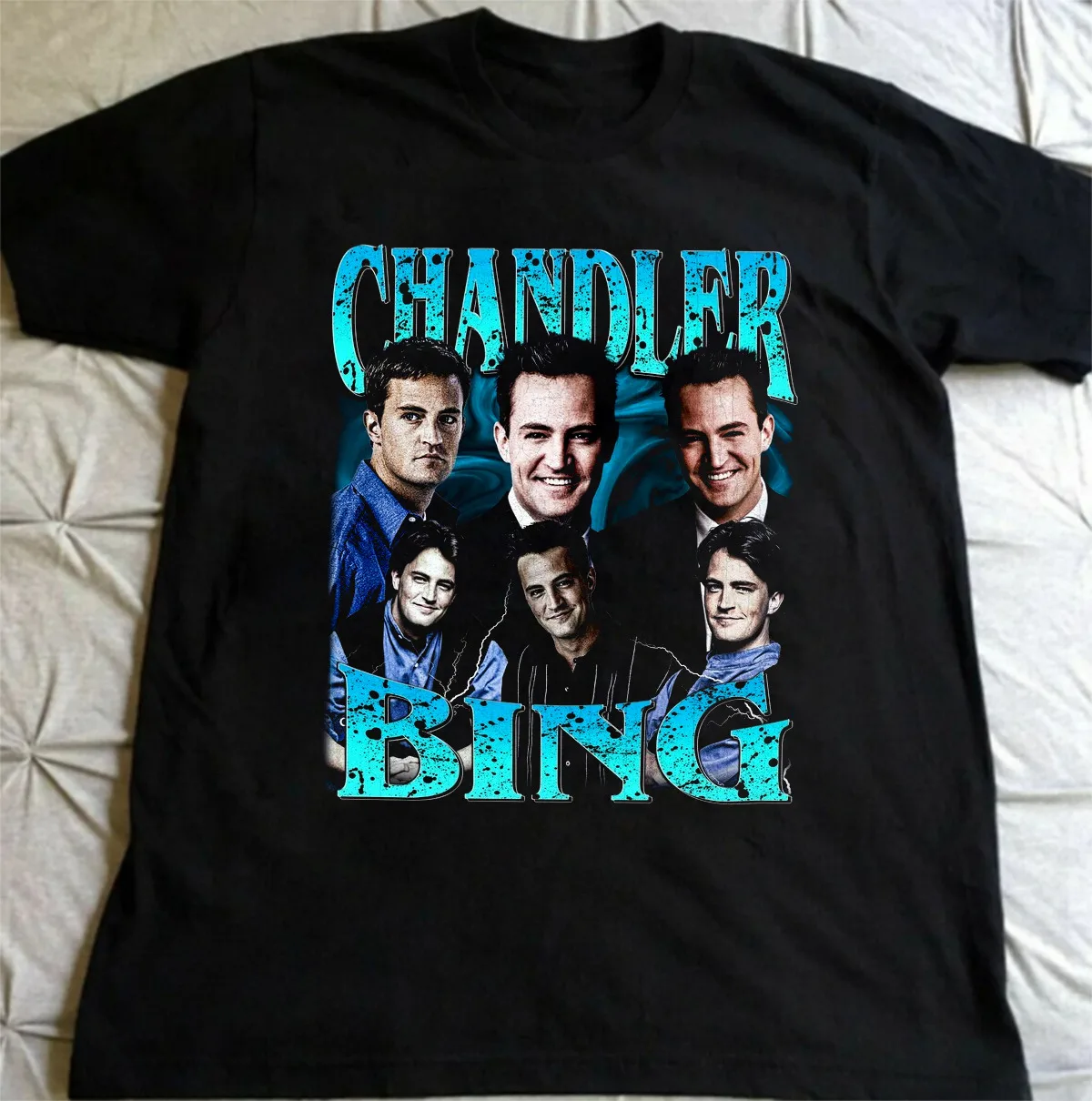 T-Shirt Retrò Chandler Bing, T-Shirt Chander Bing Anni '90, Matt Perry Cg803
