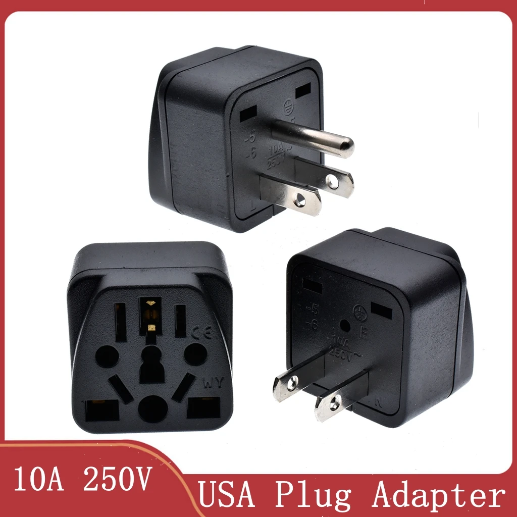New Universal German Russia AU UK Kr EU to US AC Power Socket America ...