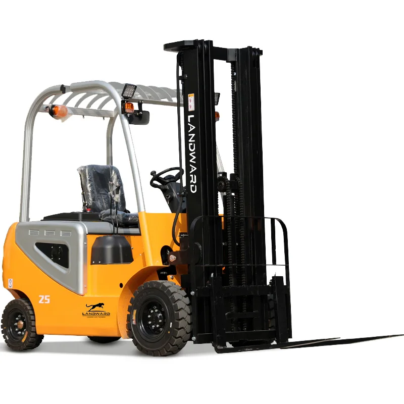 Four-Wheel Hydraulic Lift Forklift Ride-On Electric Forklift 3 Ton Heavy-Duty Handling Loading And Unloading Customized