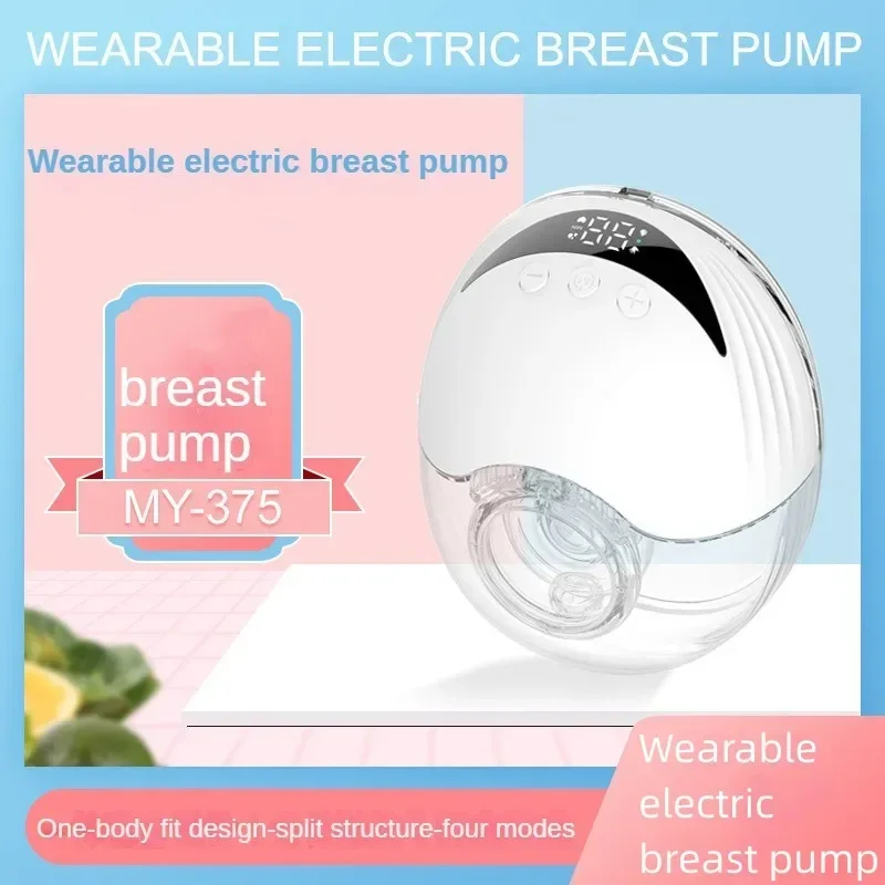 Portable Electric Wearable Breast Pump Electric Milking Device Breast Extractor Intelligent Automatic Mute Pump