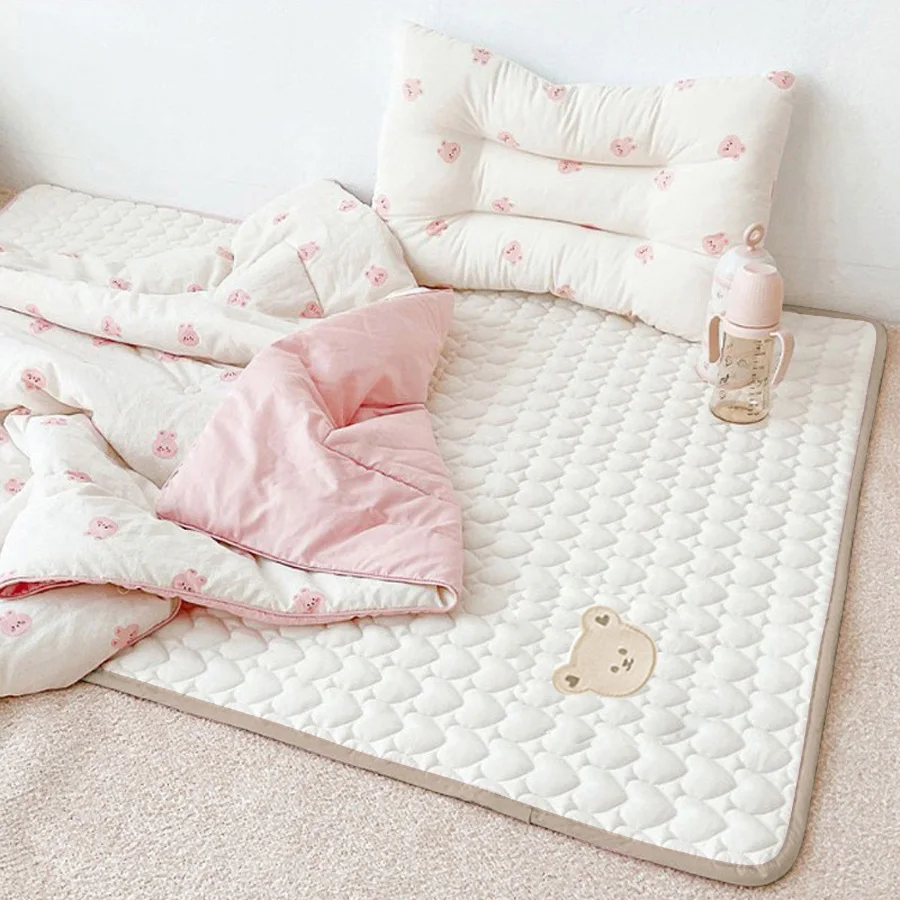 Diaper Changing Pad diaper changing pad diaper changing mat Baby diaper replacement pad embroidered waterproof washable multifunctional children's mattress with a 46.5 x 23 inch floor