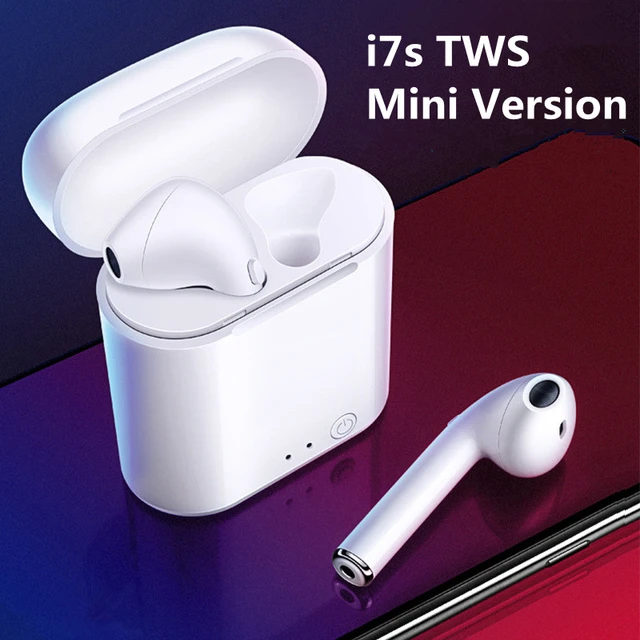 I7s Mini Tws Bluetooth Earphones Sports Wireless Earbuds Headset Stereo Headphone With Mic Charging Box I9s Tws For All Phone - Earphones & Headphones - AliExpress