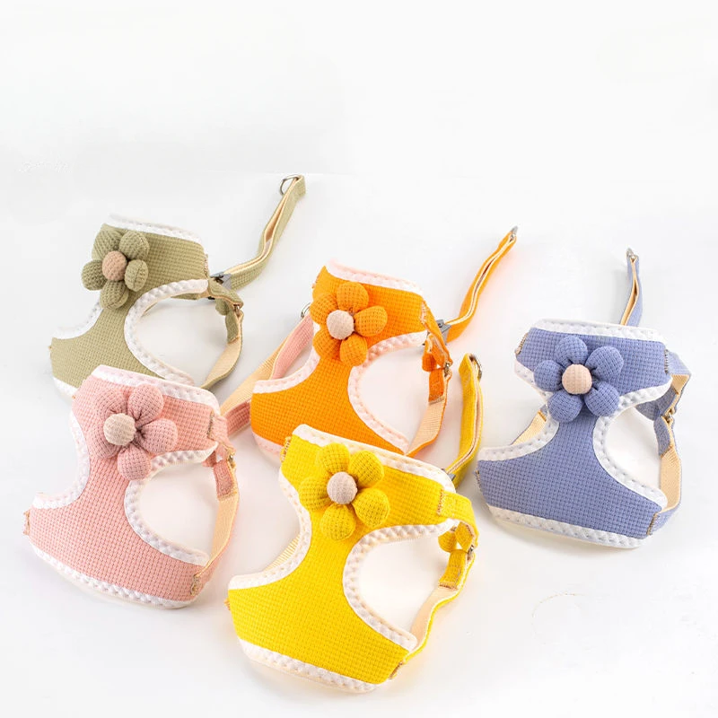 

Dog Hand Holding Rope, Anti Breaking Loose Vest-Style, Chest Strap, Small Dog, Bichon, Teddy, Leash Harness