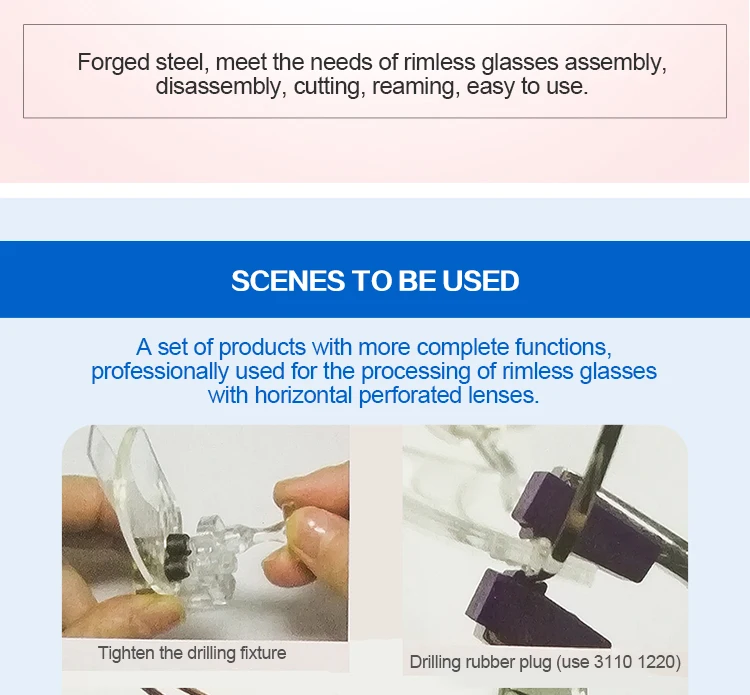 Eyeglasses Repair Maintenance Pliers Set Silhouette Plier Tool Kit Optical Shop Optical Tools Rimless Disassembly