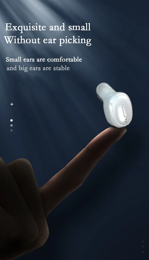 Description Picture 3 of itemSK H02 Wireless Headset Bluetooth Earphone Ear Clip Headphones Sport Waterproof With Mic Earbuds Hifi Music Extra Long Endurance