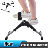 New Cycling Pedal Exerciser Cycling Trainer Exercise Indoor Folding Cycling Trainer Cycle Pedal Fitness Exerciser Leg Workout