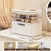 Makeup Organizer With Lid Portable Cosmetics Storage Box Jewelry and Hair Accessories Spacious Nail Storage Box Medicine Box 6