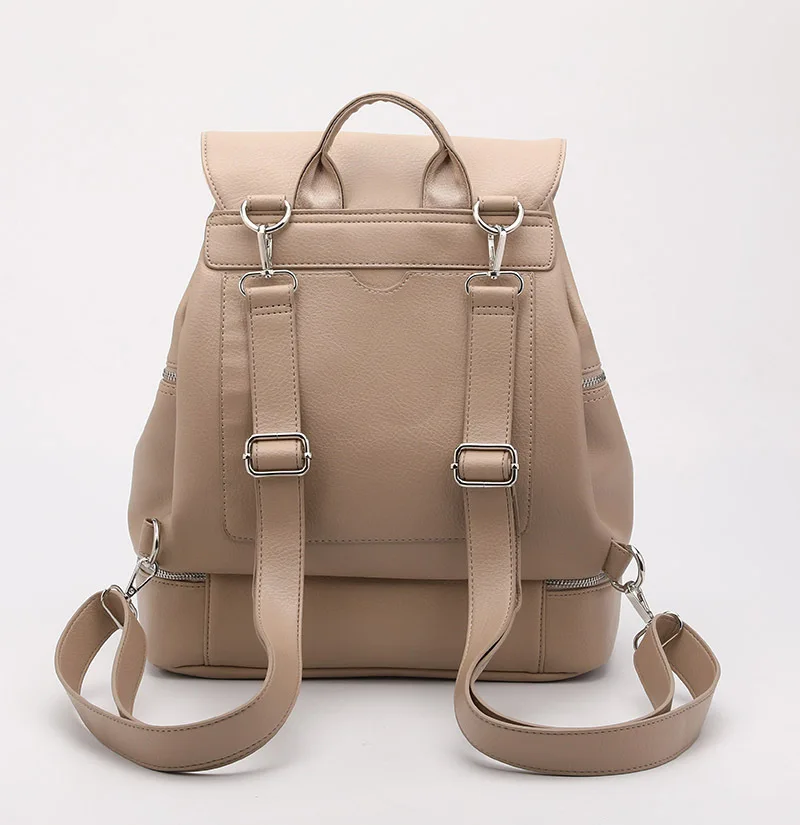 Diaper Bag Mummy Maternity Baby Bags Small Travel Grey Baby Nappy Changing Backpack Women Insulated Lunch Bag Stroller Organizer 4