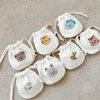 Children Girls Shoulder Bag Embroidery squirrel bear Messenger Bag Kids Keys Coin Purse Mini Handbag Bags Kids Gift 4