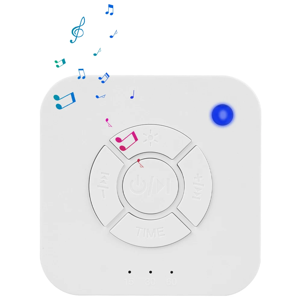 For Baby Sleeping & Relaxation Music Light Sleep Machine White Noise Machine Timed Shutdown Sleep Sound USB Rechargeable