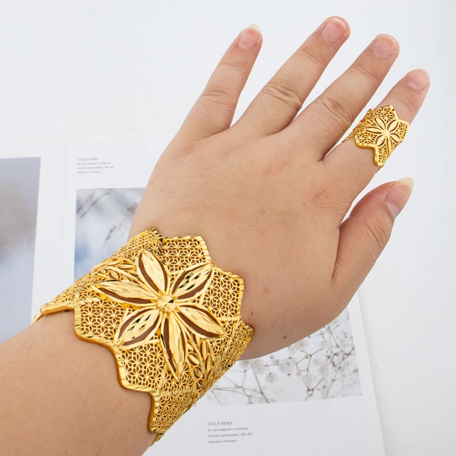 Stunning Premium Quality Brass High Gold Fancy Ladies Finger Ring 6 Pieces  Catalog Catalog