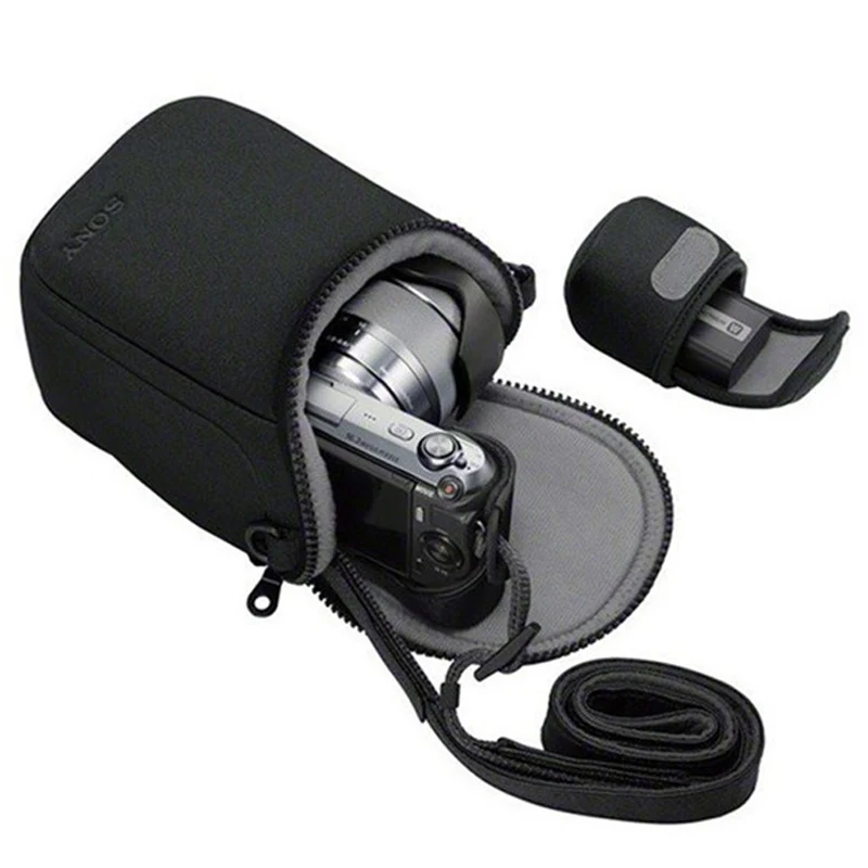 Custodia Portatile Custodia Per Sony A6500 A6300 Rx1R Ii Nex-5T 5N 5R 6 7 F3 3N Cannon Muslimm100 Bag