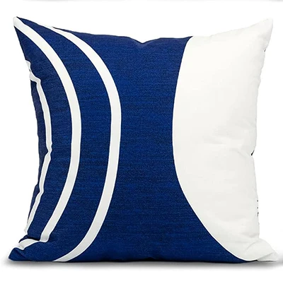 2 Federe Cuscino Boho 45x45 Cm - Arte Astratta, Cotone, Con Cerniera - Per Divano, Letto, Decorazione Casa
