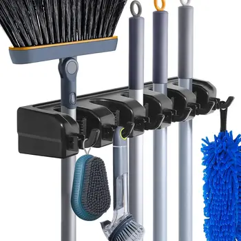 Wall Mount Broom Mop Holder 1