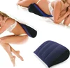 Inflatable Travel Multifunctional Body Pillow Lumbar Yoga Pillow Travel Positions Support Air Cushion Triangular Pillow 3