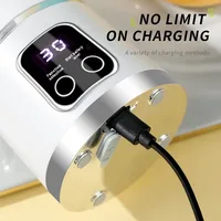 Presse-fruits Portable à 10 lames, capacité de 450ml, 3 vitesses, mélangeur Rechargeable par USB, broyeur à glace pour shakes et Smoothies, tasse de presse-agrumes 5