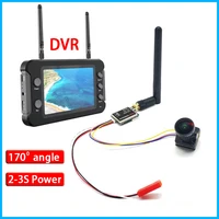 5.8G FPV Monitor with DVR 40CH 4.3 Inch LCD Display with 5.8G 40CH 600mW Transmitter Starlight HDR OSD 1200TVL fpv camera for RC 1