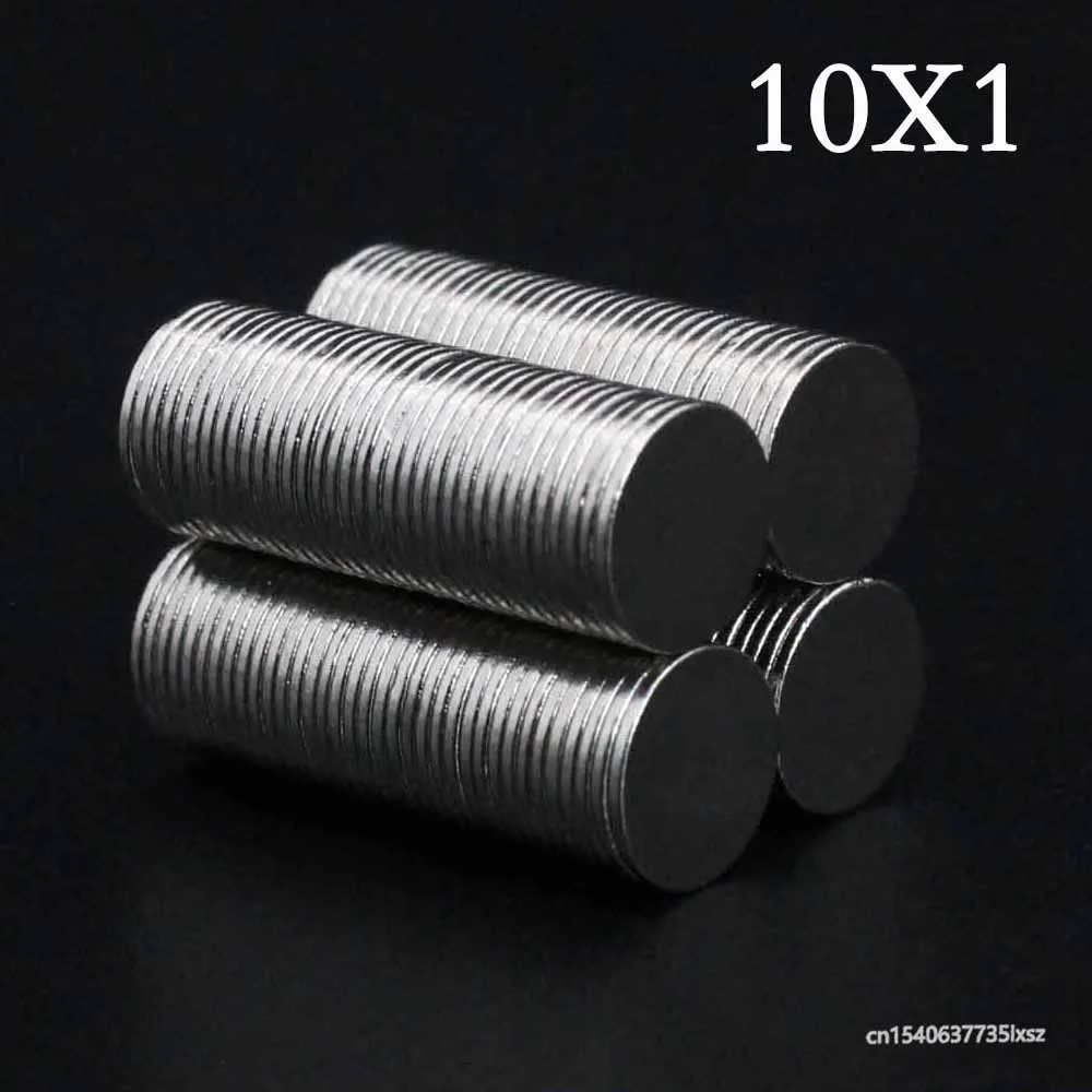 

10/20/30/50/80 Pcs 10x1 Neodymium Magnet 10mm x 1mm N35 NdFeB Round Super Powerful Strong Permanent Magnetic imanes Disc 10*1