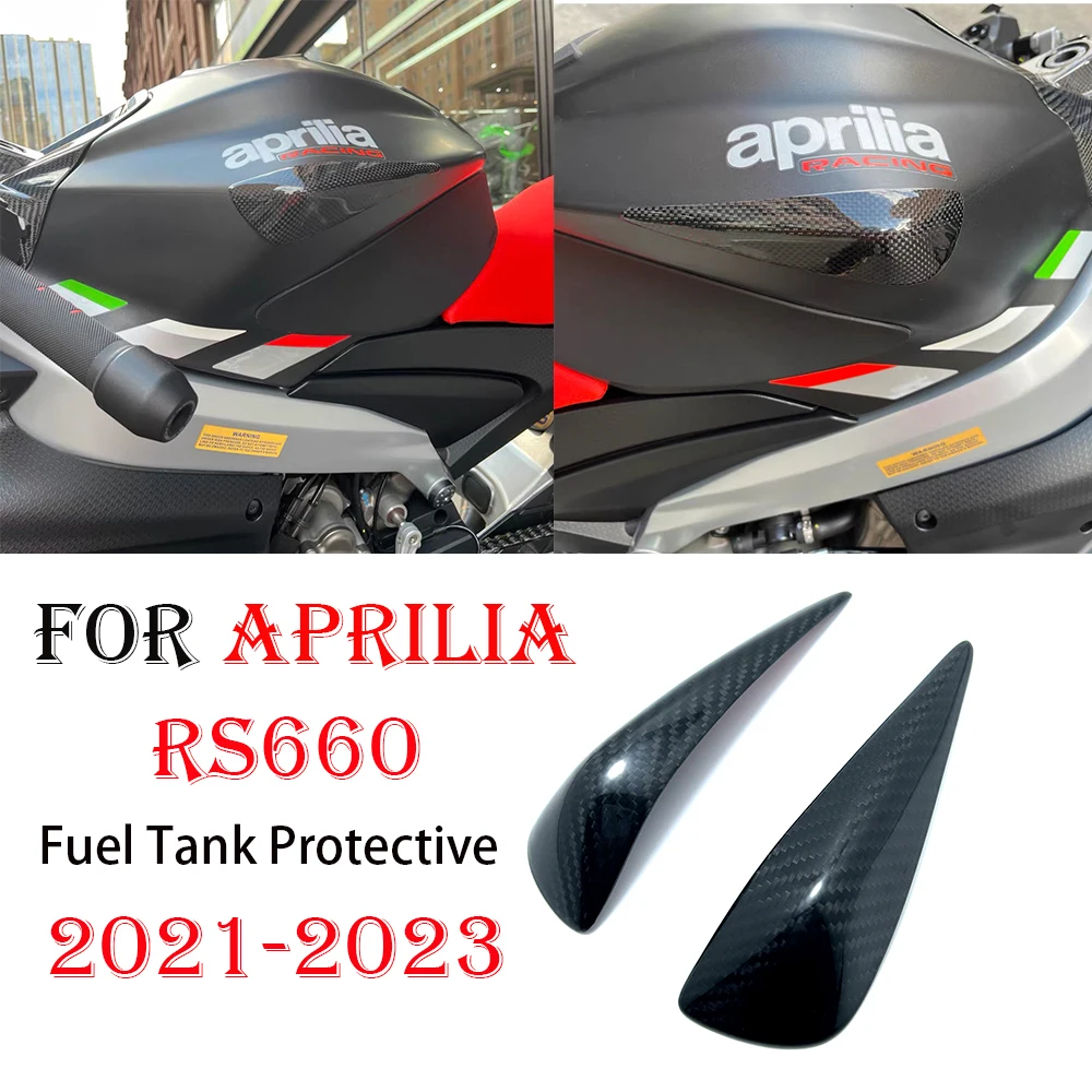 

Motorcycle Modified Shell Decoration RS 660 Sliders Protector FOR Aprilia RS660 Fuel Tank Protective Case 2021-2023