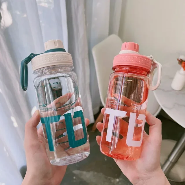 600/800/100ml Sports Water Bottle Gym Fitness Drinking Bottle Outdoor Camping Climbing Hiking Shaker Bottles Fashion Kettle 3