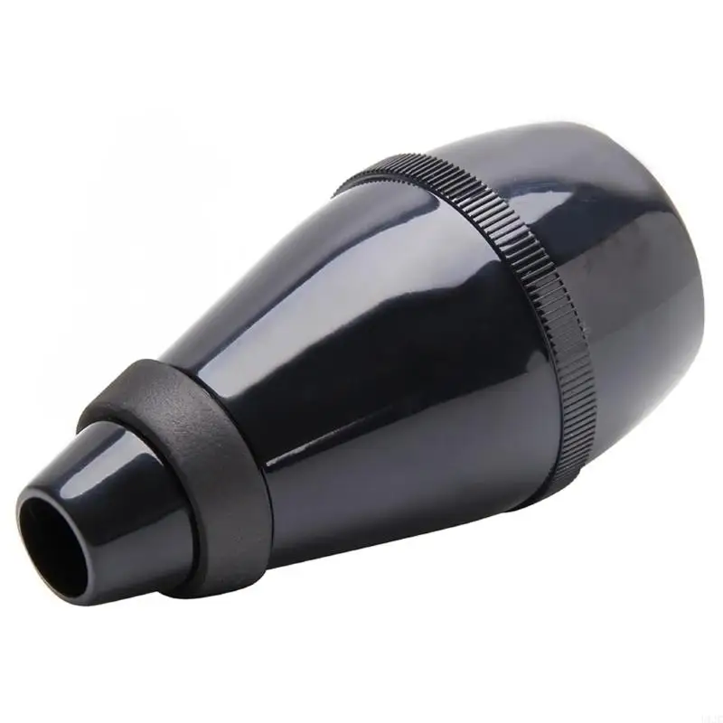 PVC Plastic Trumpet Mutes Beginners Practice Muffler Portable Straight Trumpet Silencers for Performances and Practice