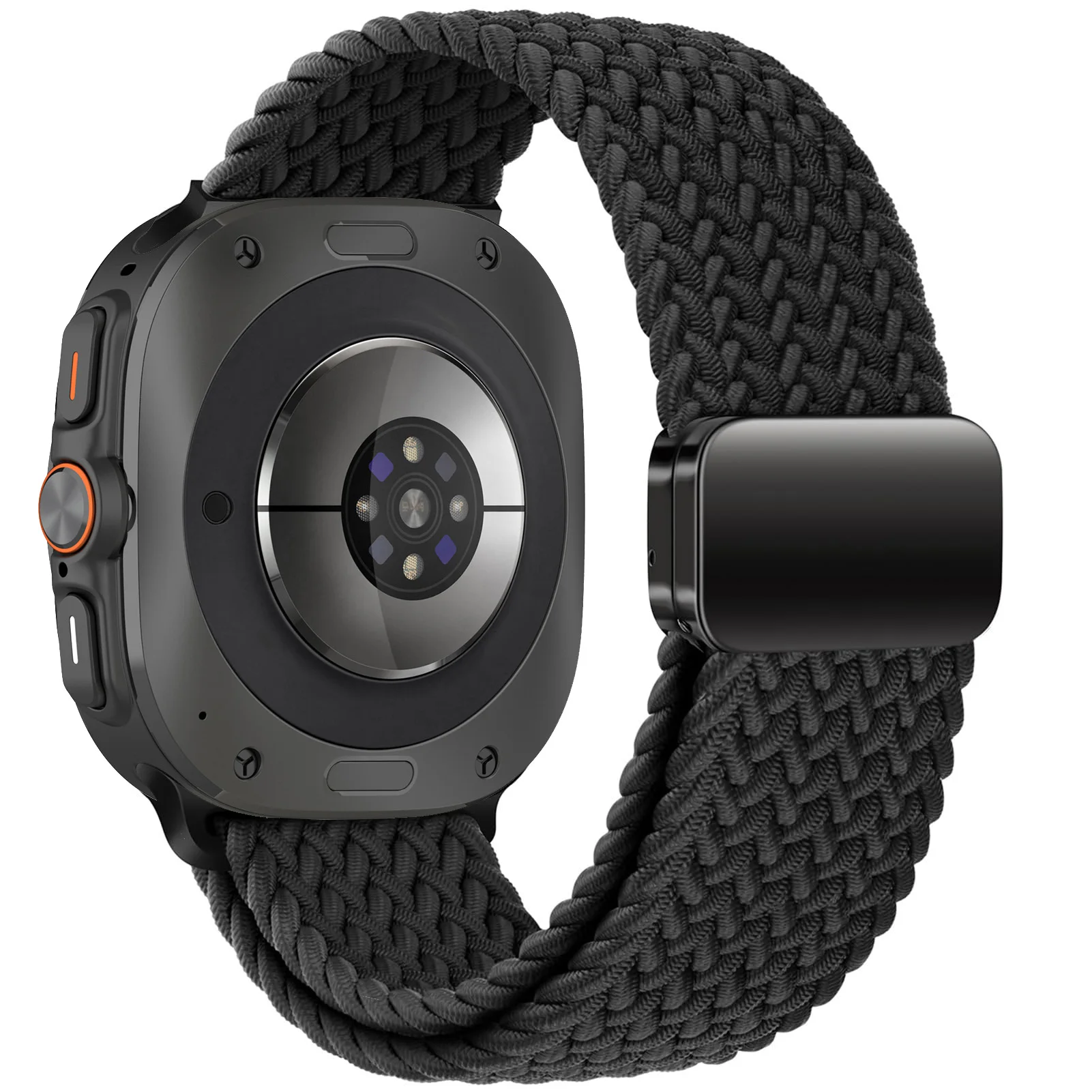 Magnetic Nylon Braided Wrist Strap Bracelet