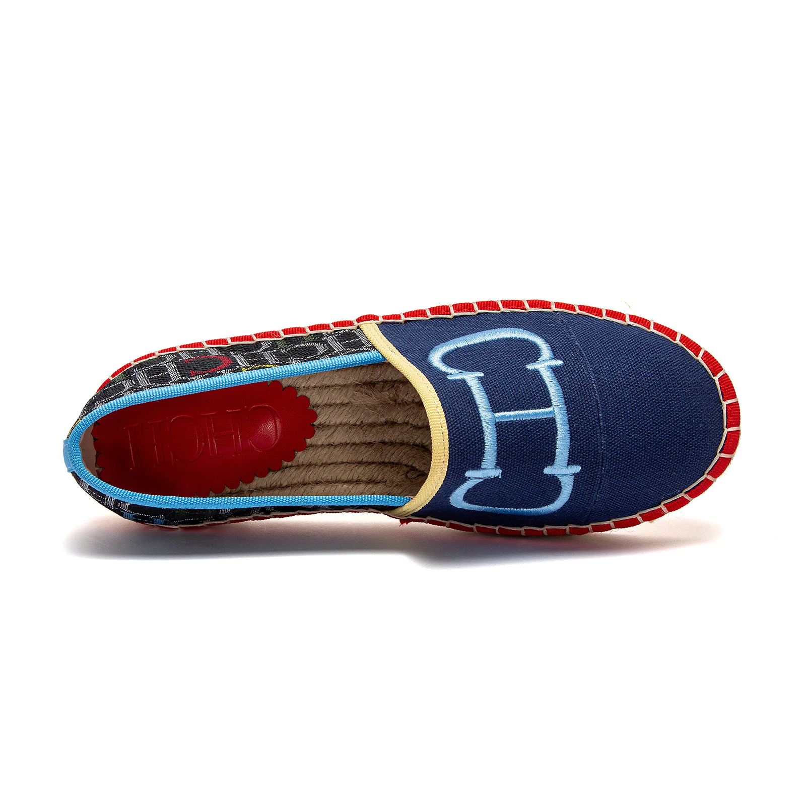CHCH Women's Flat Shoes New Fashionable Splicing Women's Beach Shoes Anti slip Mommy Shoes 4