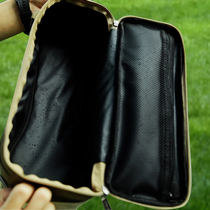 600DOxford cloth outdoor camping tableware storage bag camping tableware stove head lamp tool gas tank anti-collision sundry bag