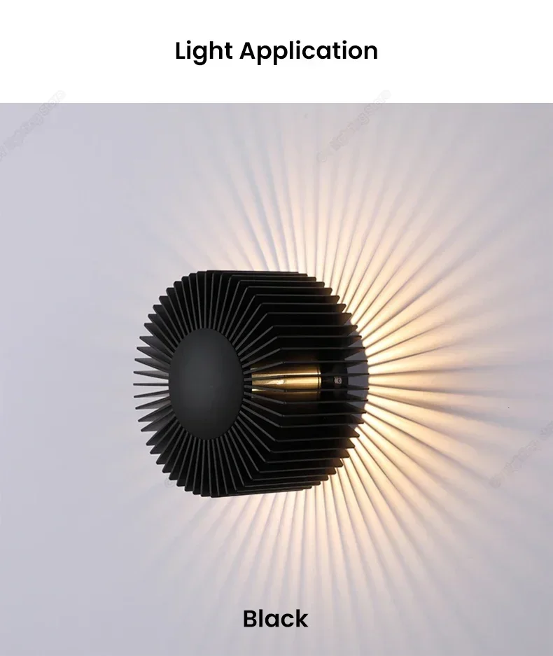 Description Picture 5 of itemModern Sconce LED Wall Light Home Indoor Designer Decorative Wall Lamp For Bedroom Bedside Home Indoo Atmospher Lighting