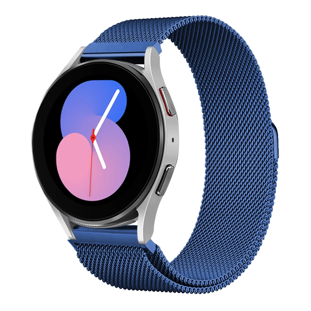 Premium Metal Milanese Magnetic Loop Strap - Elegant Replacement Bracelet