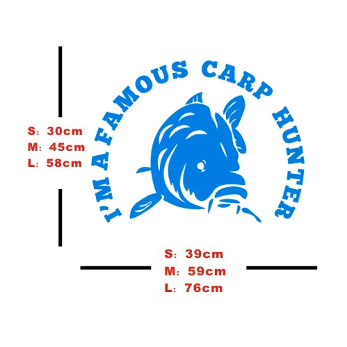 Lot Autocollants Pêche à La Carpe, Vinyle Imperméable, Seaux, Boîtes, UK
