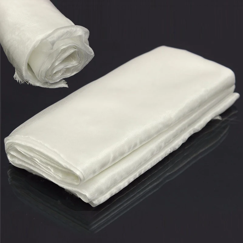 1PC 1.27x1m High Heat Resistance Glass Fiber Twill Woven Fiberglass Fabric Cloth Reinforced DIY Material Tool | Дом и сад