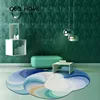 Fluffy Soft Lounge Rug Morandi Living Room Decoration Shaped Carpet Light Luxury Rugs for Bedroom Thicken Irregular Non-slip Mat 2