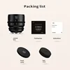 SGimage 25mm/35mm/50mm/75mm T1.4 Full Frame Cinema Lens Large Aperture Manual Prime Lens for Sony E L Mount Camera 6
