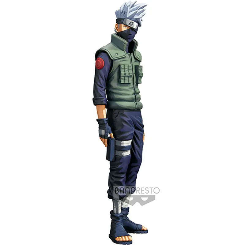 

Bandai Banpresto Naruto Shippuuden Hatake Kakashi Grandista Anime Figure Model Collecile Action Toys Gifts
