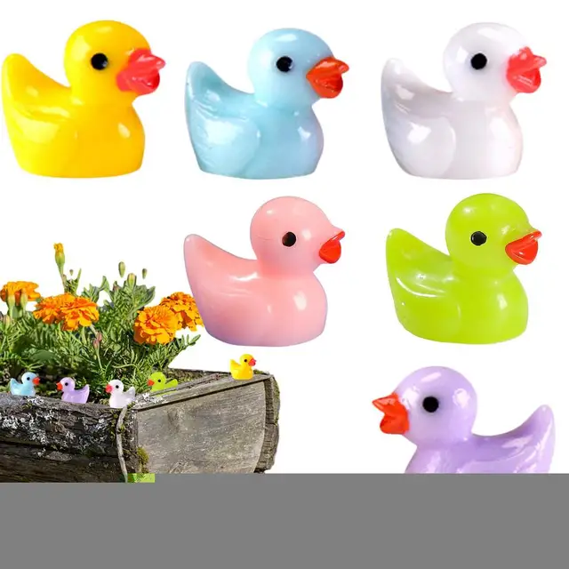 thumbnail image 2 of Odoukey 60Pcs Mini Ducks Colorful Funny Tiny Middle Finger 2 of 13