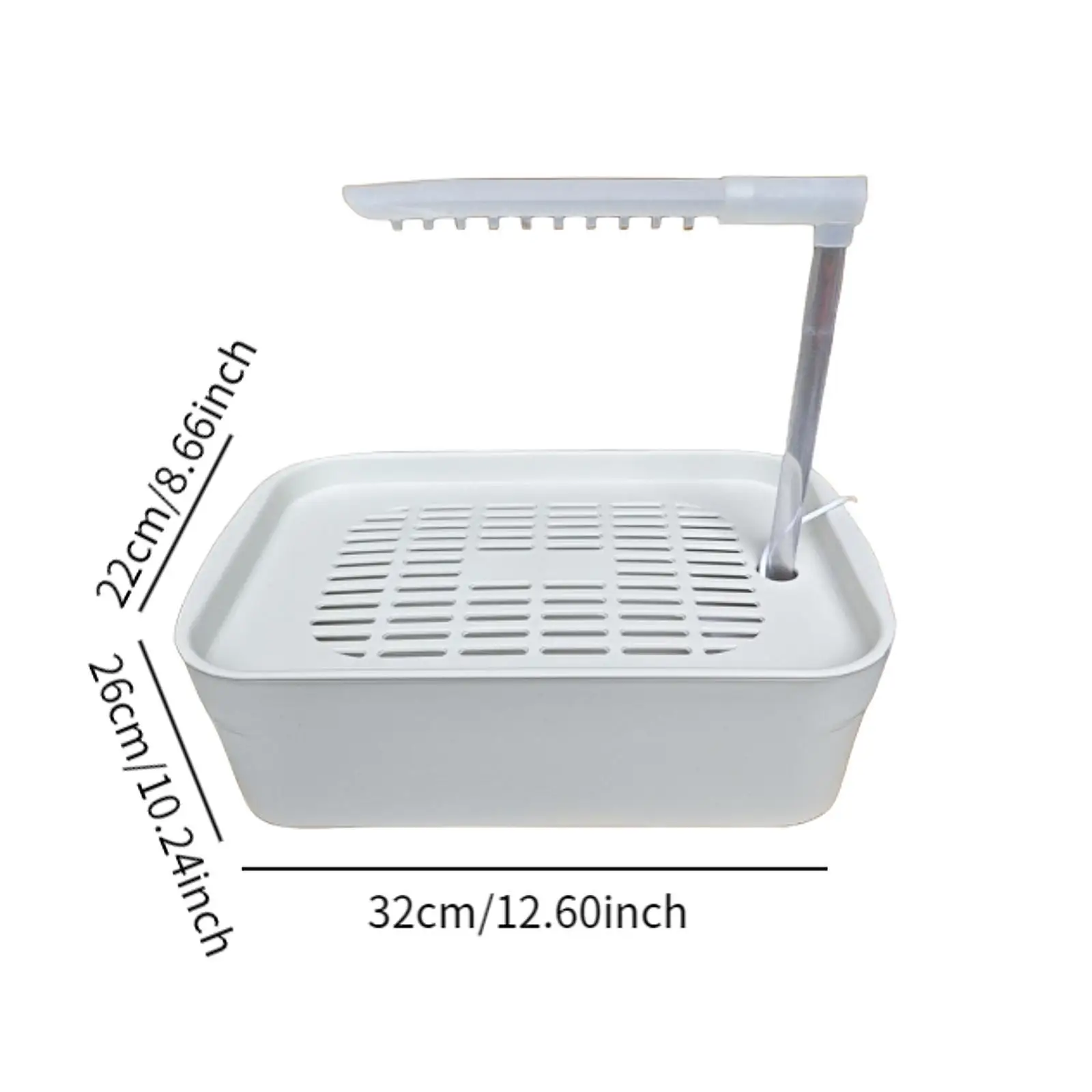 Automatic Pet Bird Bath with USB Cable Easy to Clean Parrot Bathtub for Cockatiel African Grey Water Bowl Lovebirds Budgie 6