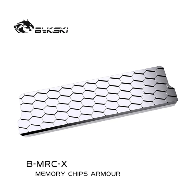 풀 레드 구리 방열 쿨러와 갑옷이 포함된 Bykski B-MRC-X DDR5 RAM 메모리 방열판
