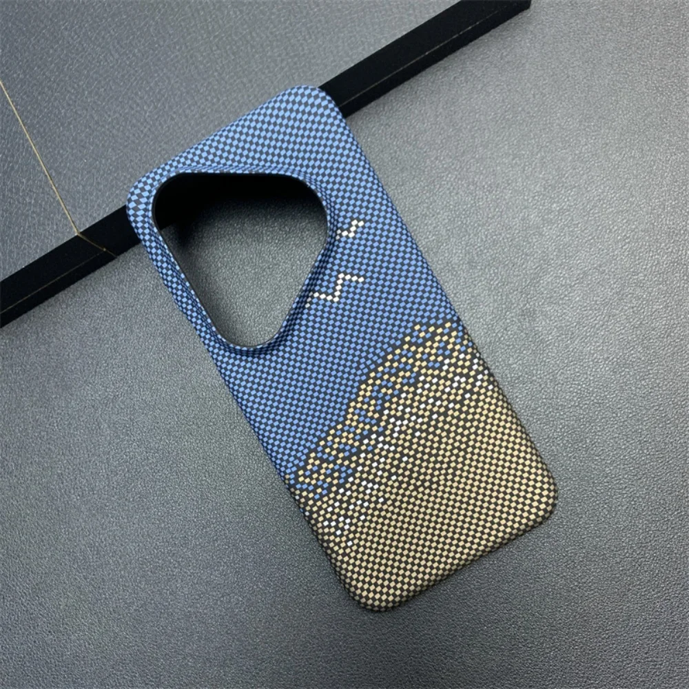 Premium Carbon Fiber Grain Slim Hard Case