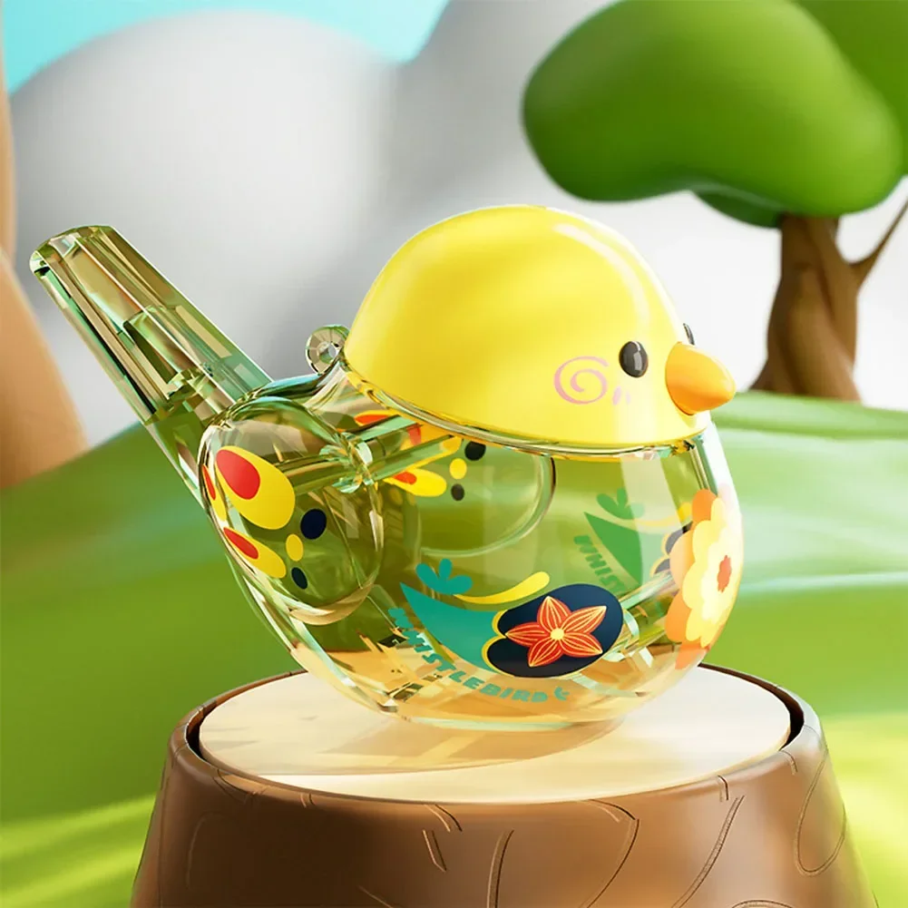 Water Bird Whistle ABS Material Lovely Bird Shape Whistle Pipe Pipe Music Enlightenment Toys For Kindergarten Children