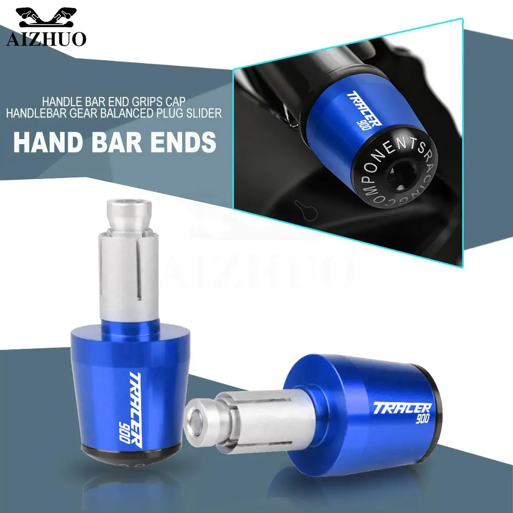 

For Yamaha TRACER900 ABS GT 2018 2019 2020 2021 Tracer Motorcycle Handle Bar Ends Weight Cap Slider Handlebar Grips Plugs Caps