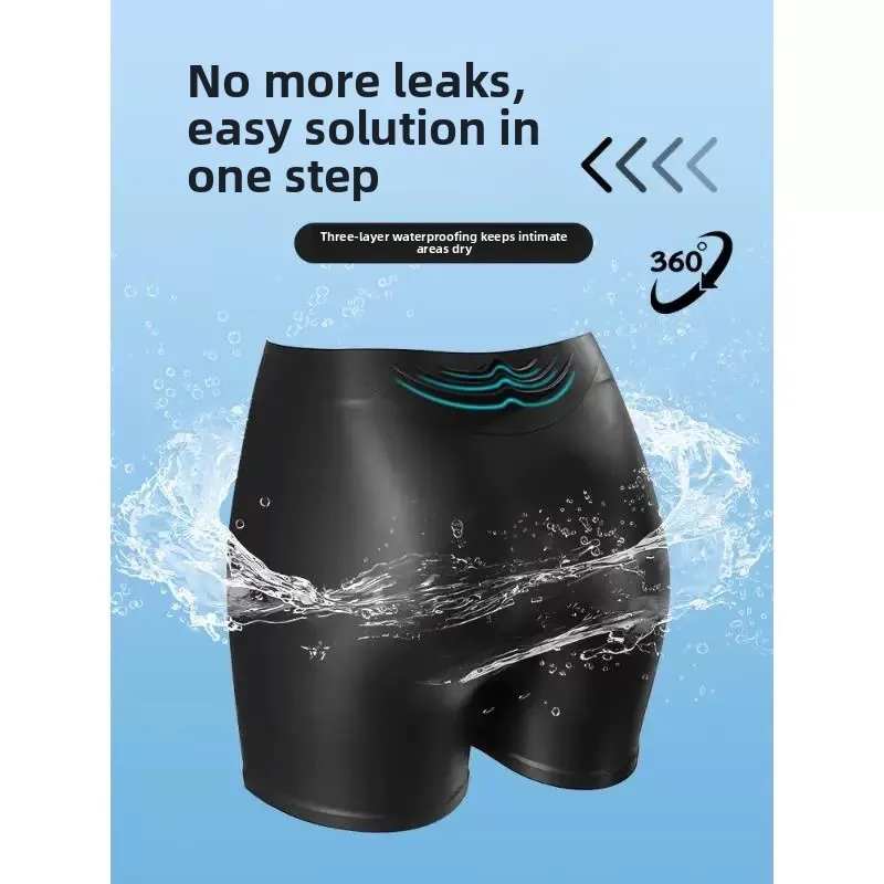 Hydrophobic Silicone Swim Shorts - Durable & Comfortable Unisex Nylon Triangle Swimsuit