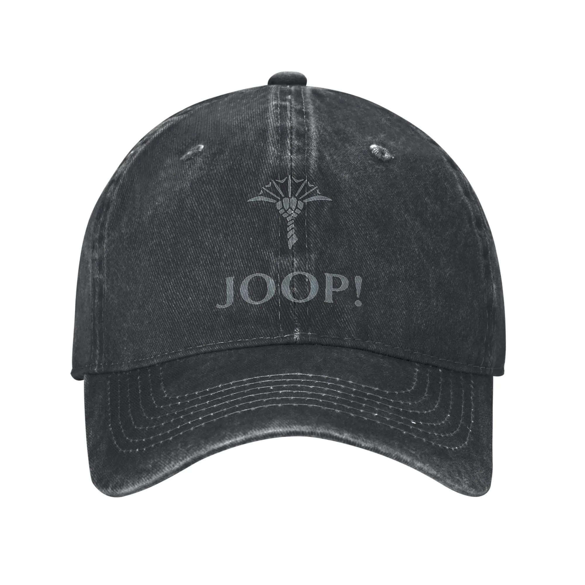 Lustige bedruckte Joop Cool Washed Denim Cap, lässige Baseballkappen, verstellbare Mütze, Sommer-Unisex-Baseballmützen