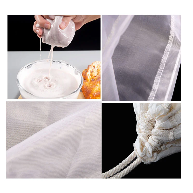 Filter Bag Of Cooking Machine Soy Milk Juice Strainer Gauze Bag Mesh Bag 120 Mesh For TM5/TM6 Thermomix Machin