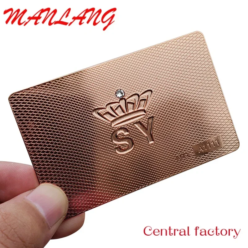 

Custom Custo Printing Nae Loyalty ebers etal Busins Card ith logo
