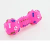 Plastic Bone Dog Toys Pet Cat Toy for Dogs Dumbbell Interactive Squeeze Squeaky Pet Chew Toy Pet Sound Dogs Toys 3
