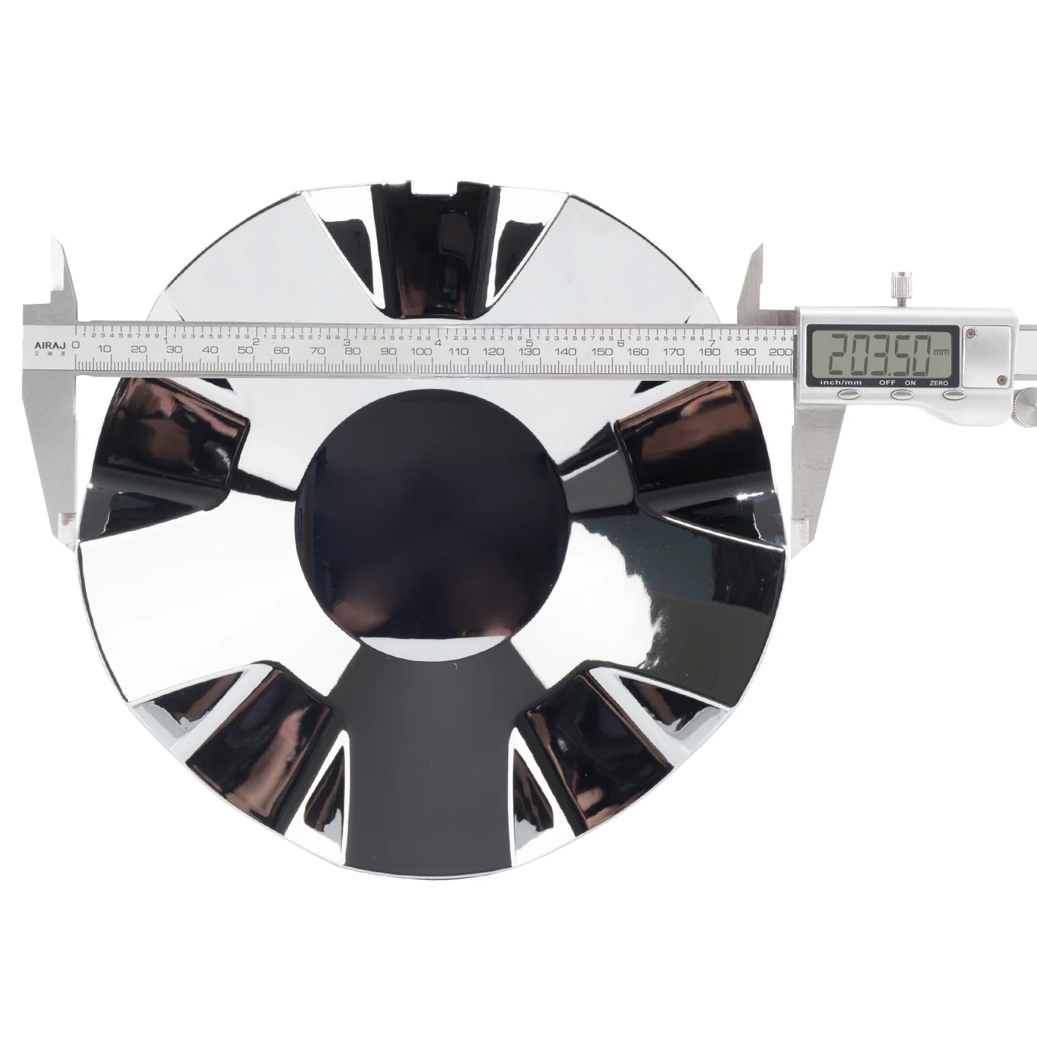 CFPerformance 1 Stück/4 Stück 203,5 mm/8,01 Zoll Außendurchmesser 176 mm/6,93 Zoll Innendurchmesser Radnabenkappen für 2017-2019 Tahoe 20'' oder 22'' Räder # 23217261 – Detail 4